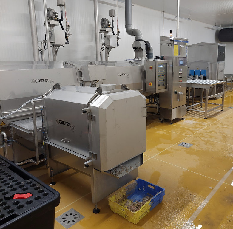 NMG Process, tunnel de lavage et rinçage en ligne modulaire pour bacs Europe et conteneurs